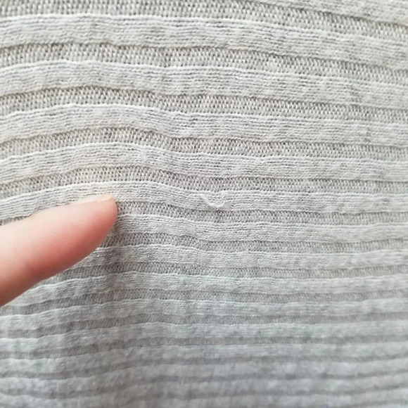 Free People Grey Cowl Neck Sweater  XS - Picture 8 of 13